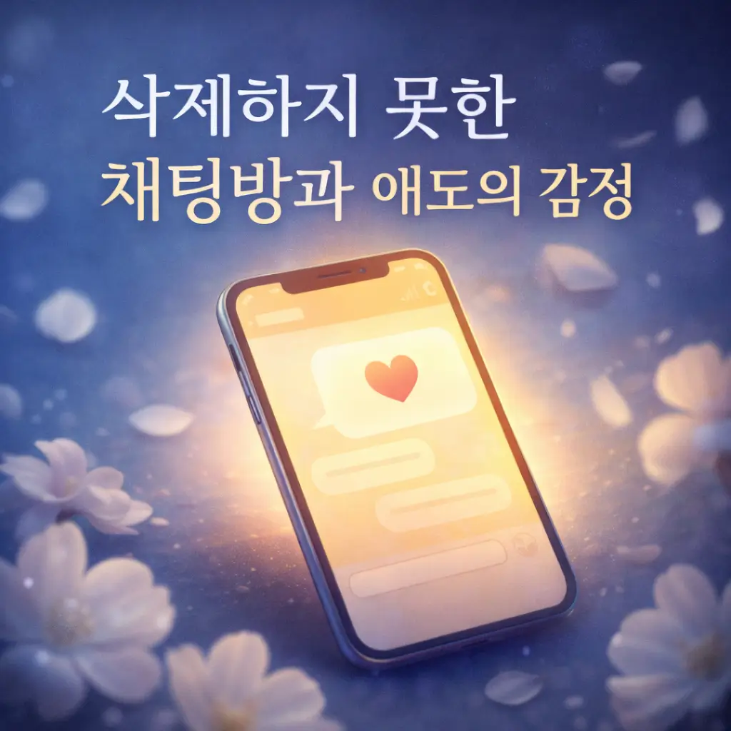 삭제하지 못한 채팅방과 애도의 감정: 디지털 시대의 상실을 이해하는 방법
