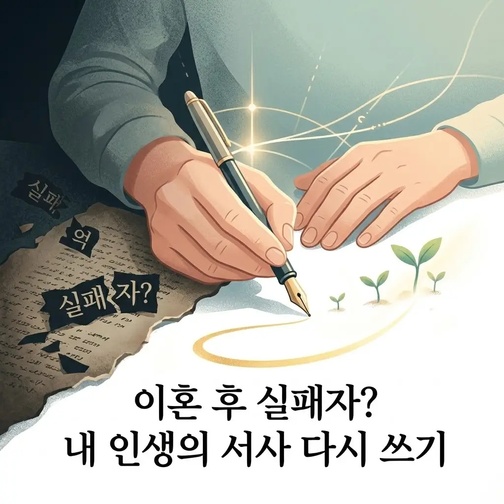 이혼 후 실패감을 극복하는 내러티브 상담 기법: 관계의 끝에서 새로운 시작을 만나다